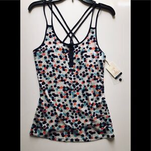 Jasmine & Ginger criss cross sleepwear tank mix and match Small